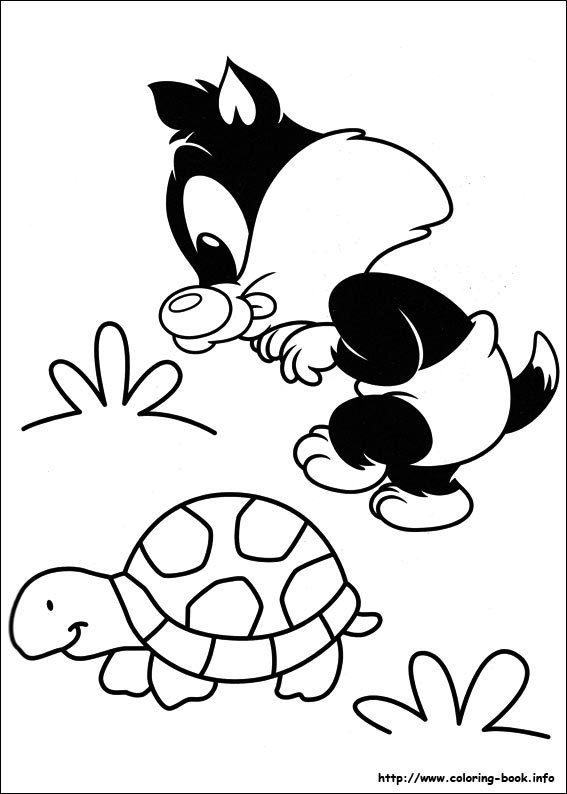 Baby Looney Tunes coloring picture